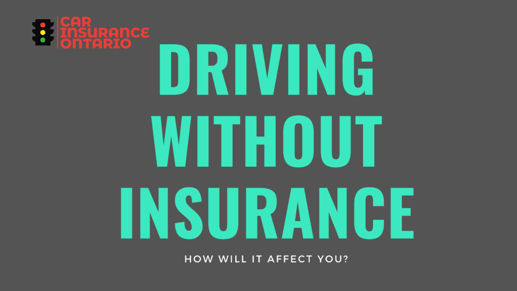 driving without insurance ontario